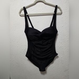 Womens Elegant Black Swimsuit